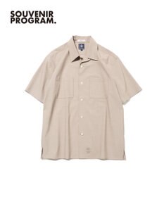 J.PRESS MEN 【J.PRESS ORIGINALS】【UNISEX】Toropical Open Half Sleeve Shirt / Baggy-Fit