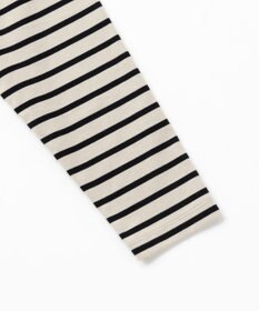 UNFILO 【洗える】ボーダーワイドTシャツ