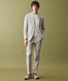 JOSEPH ABBOUD 【ストレッチ/軽量/Eco撥水/オーガニックコットン使用】マイクロピケストレッチジャケット