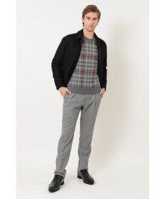 DAKS フラノステンカラーダウンジャケット