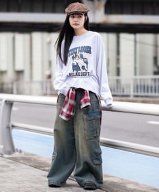 WEGO 【ユニセックス着用ITEM】グラフィックBIG　T（長袖）