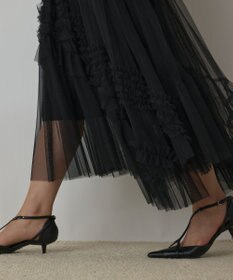 GRACE CONTINENTAL イレギュラ－チュ－ルスカート