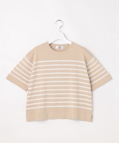 J.PRESS LADIES COTTON ACETATE DRY ニット Tシャツ