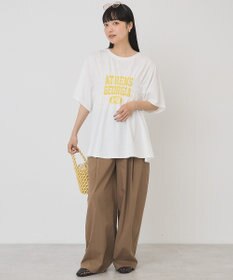 AMERICAN HOLIC シャーリングプリントTシャツ