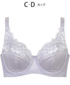 Wing ブラジャー バストをしっかり包みこむ 背中の段差を軽減 綿混(カップ肌側) フルカップブラ KB2115 ウイング／ワコール