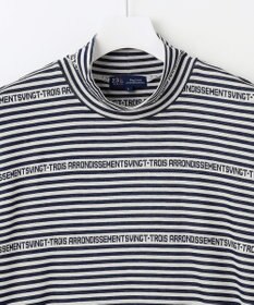 23区GOLF 【MEN】エニワイズ ロゴボーダー カットソー