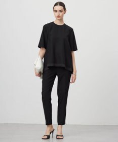 ICB L 【新色追加・WEB限定カラーあり・接触冷感・UVケア・速乾・防シワ・洗える】 FluidBackSatin  ドロストパンツ