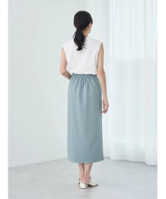 earth music&ecology シェブロン柄タイトスカート