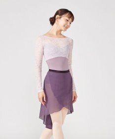 Chacott 【Nela ライン】ロングスリーブレオタード