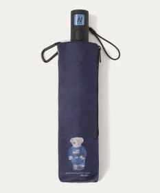 MOONBAT 【WEB限定/遮光率100%/遮熱/UV】POLO RALPH LAUREN（ポロ ラルフローレン）晴雨兼用日傘 ポロベア 無地 折りたたみ傘 自動開閉