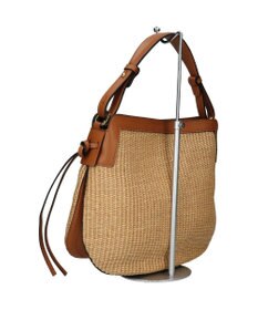 INTER-CHAUSSURES 【LORISTELLA】2WAY異素材コンビネーションショルダーバッグ