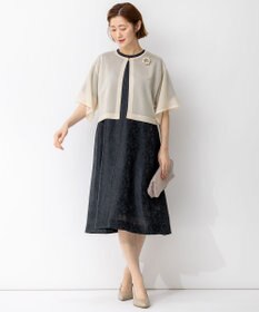 23区 S 【APPLAUDIR】グロッシーニット ボレロカーディガン