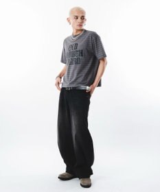 WEGO 【ユニセックス着用ITEM】ボーダ－グラフィックT（SS）