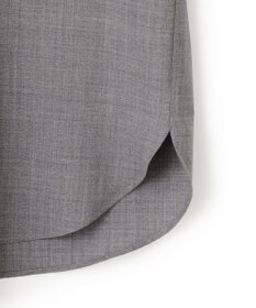 JOSEPH HOMME 【HIGH GRADE LINE】テックウールポプリン    バンドカラーシャツ