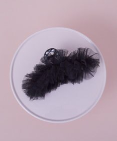 Maison de FLEUR チュールビジューバンスクリップ