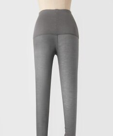 TOQUE 〈大草直子さんアドバイザー〉ロイヤルベビーアルパカ 針抜きスムス 12分丈レギンス