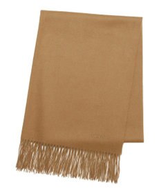 MOONBAT 【洗えるカシミヤ/大人百花1月号掲載】FURLA カシミヤ100%超大判無地 ストールマフラー／幅70cm