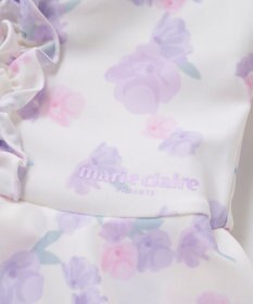 OP／FILA 【marie claire ENFANTS】花柄Aラインワンピース水着