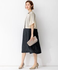 23区 S 【APPLAUDIR】グロッシーニット ボレロカーディガン