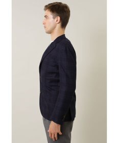 DAKS フランネルチェックジャケット