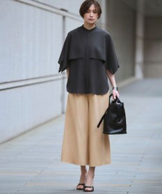 ICB L 【WEB限定カラーあり】マットスキューバ ガウチョパンツ