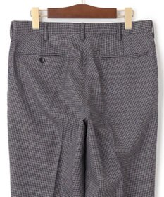 J.PRESS MEN 【WEB・一部店舗限定】オルタネートカラーハウンドトゥース スラックス