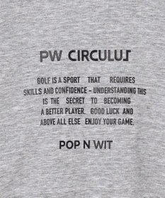 PW CIRCULUS 【WOMEN】ハーフジップ 裏毛スウェットトップス ゴルフウェア レディース