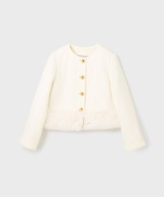 GRACE CONTINENTAL ツイードコンビジャケット