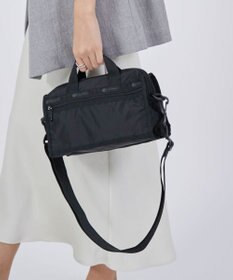LeSportsac MINI DUFFEL CROSSBODY/リサイクルドブラックJP
