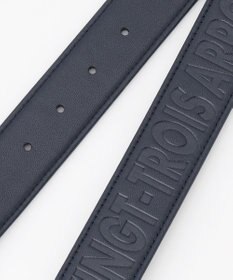 23区GOLF 弱ストレッチが新しい【MEN】ロゴエンボス ベルト