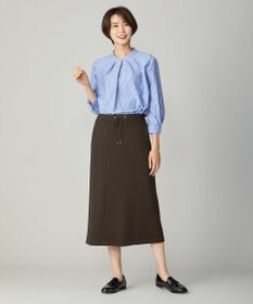 J.PRESS LADIES 【洗える】デュアルウォームポンチ スカート
