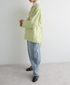 Green Parks ツィードミディ丈ジャケット