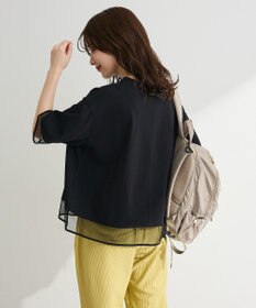 Green Parks 【適ON】遮熱チュールドッキングプルオーバー