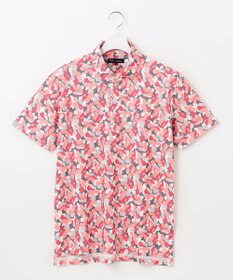 23区GOLF 【MEN】ＳＡＫＵＲＡモチーフプリント 半袖シャツ