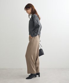 Green Parks ・ＥＬＥＮＣＡＲＥ　ＤＵＥ　コード刺繍花柄ニット