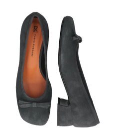 INTER-CHAUSSURES 【FABIO RUSCONI】オブリークトウリボンパンプス