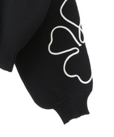 Green Parks ・ＥＬＥＮＣＡＲＥ　ＤＵＥ　コード刺繍花柄ニット