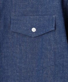 J.PRESS MEN パッチフラップ デニムシャツ /B.D.