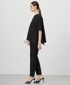 ICB L 【新色追加・WEB限定カラーあり・接触冷感・UVケア・速乾・防シワ・洗える】 FluidBackSatin  ドロストパンツ