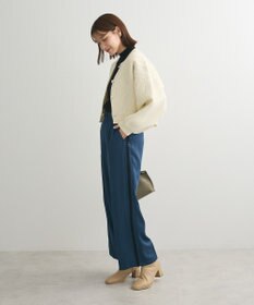 Green Parks ・ＥＬＥＮＣＡＲＥ　ＤＵＥ　ジャカードカーディガン