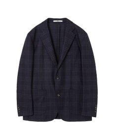 DAKS フランネルチェックジャケット