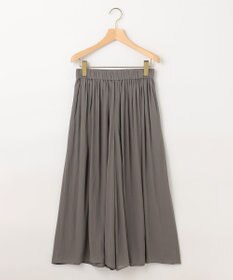 組曲 S 【ウエストゴム・WEB限定】シアープリーツライクシフォン パンツ