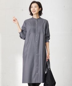 J.PRESS LADIES S 【洗える】50/2 T/Rウォッシャブルギャバ ワンピース
