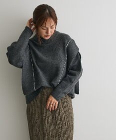CRAFT STANDARD BOUTIQUE ハンドステッチデザインニットプルオーバー