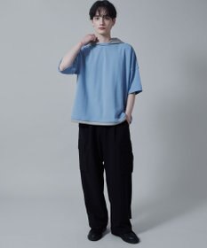 WEGO フェイクレイヤードフードT（S）