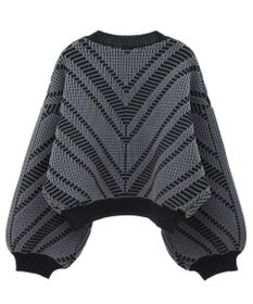 Green Parks ・ＥＬＥＮＣＡＲＥ　ＤＵＥ　ジャカードカーディガン