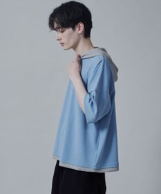 WEGO フェイクレイヤードフードT（S）