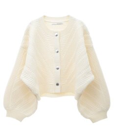 Green Parks ・ＥＬＥＮＣＡＲＥ　ＤＵＥ　ジャカードカーディガン