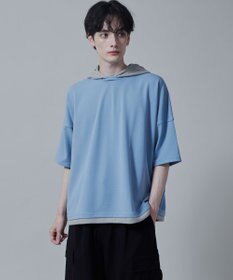 WEGO フェイクレイヤードフードT（S）