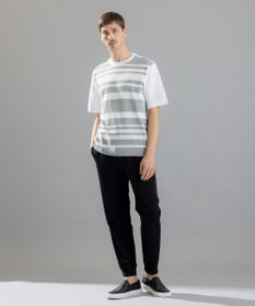 JOSEPH HOMME ブライトボーダーブロック　Tシャツ